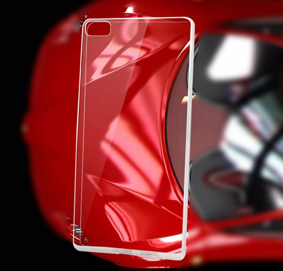 Custodia In Gel TPU Sottile Ultra-Sottile 0,3mm Trasparente Per Huawei P8 - Immagine 2 di 4