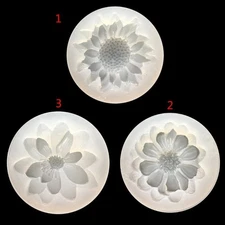 Flower Shape Silicone Molds -Epoxy Casting Soap Mold DIY Resin Making Craft 1pc