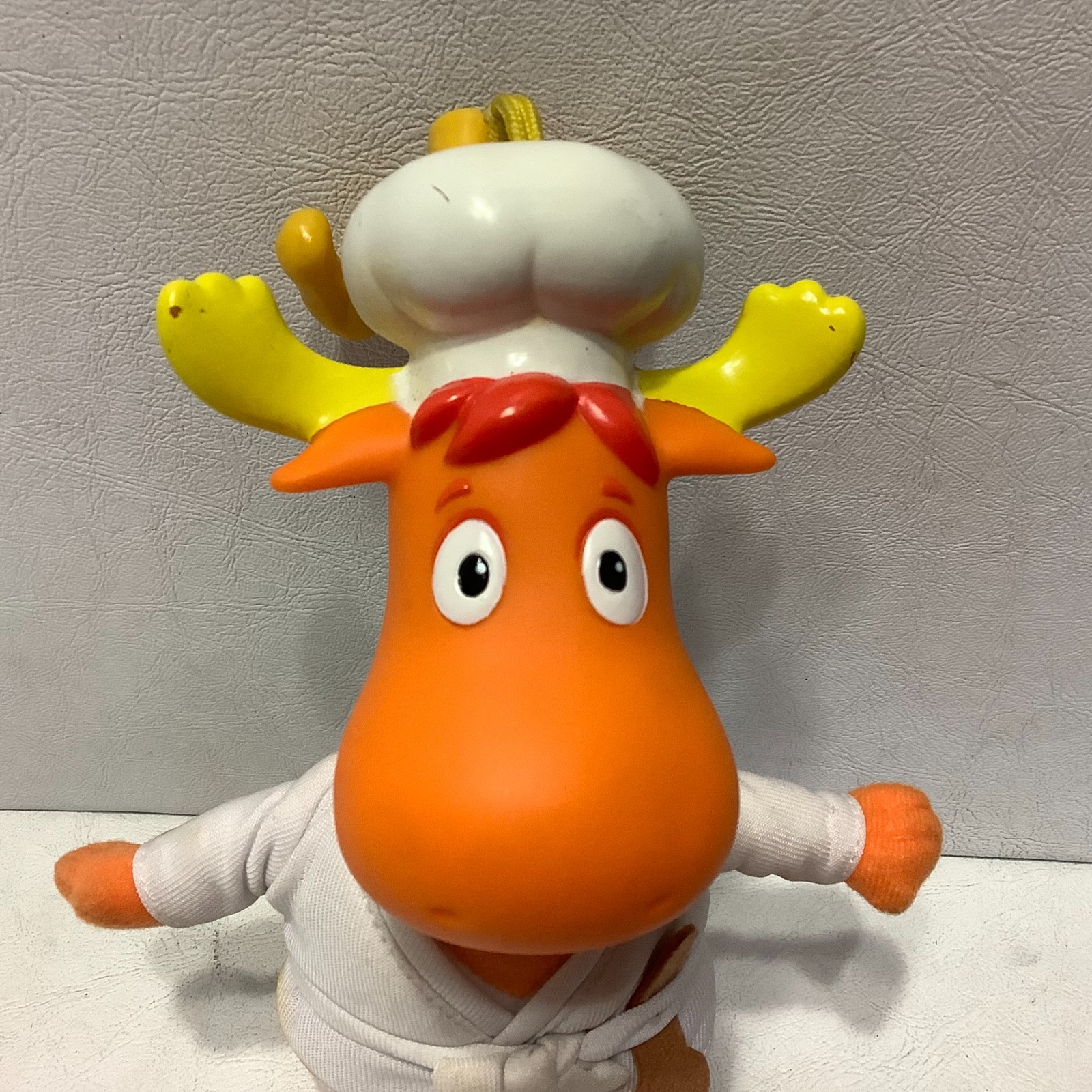 2006 Fisher Price Backyardigans Tyrone Moose Chef Plush Clip On 7.5 ...
