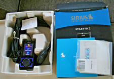 Sirius XM Stiletto 2 Portable Radio Kit w/ Battery ACTIVE SUBSCRIPTION.