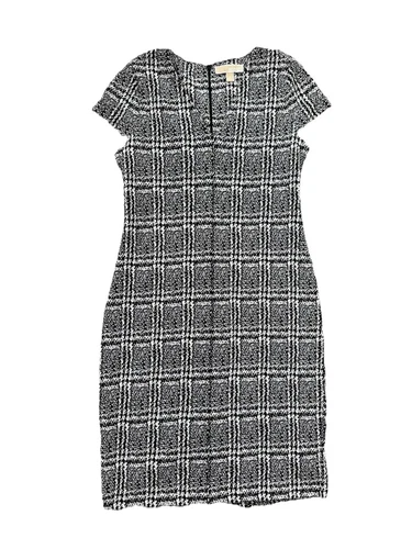 Abito donna Michael Kors bianco e nero a quadri con cambio taglia M