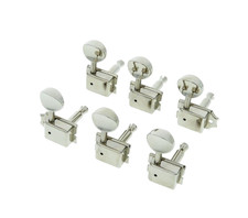 Vintage Kluson Nickel 8.5mm 6 Inline Electric Guitar Mechanical Set