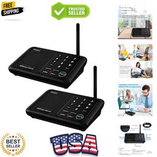 Intercoms Wireless for Home 1 Mile 5280 Feet Range 10 - Channel, Wireless Hom...