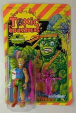 Super7 ReAction Toxic Crusaders Headbanger Action Figure New Avenger Unpunched
