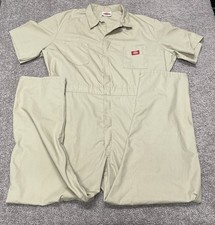 Dickies Mens Short Sleeve Coveralls Work Wear Uniform - Chest 50 length regular