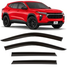 Sun Rain Visors Wind Rain Guards for 2024-2026 Chevy Trax