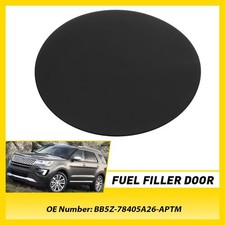 1X Rear Fuel Tank Gas Cap Cover Replacement Black For 2011-18 2019 Ford Explorer