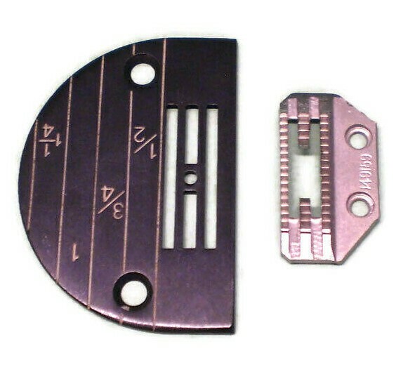 Industrial Sewing Machine Feed Dog & Plate Medium set For Juki Brother