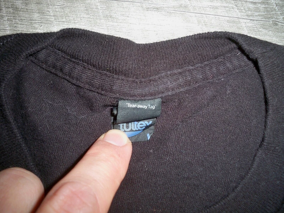 Fall Out Boy Monumentour Tultex T Shirt Band Concert Tour Black T-Shirt Small - Image 4 of 4