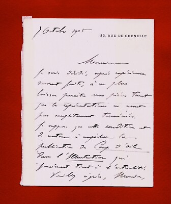 ES69-L.A.S-FRANÇOIS DE CUREL-DRAMATIKER-SCHRIFTSTELLER-[RENÉ BASCHET]-1905