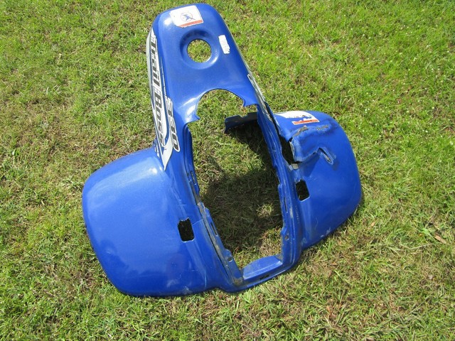 BLUE FRONT FENDERS! 02-04 polaris trail boss 330 sportsman 600 700 body