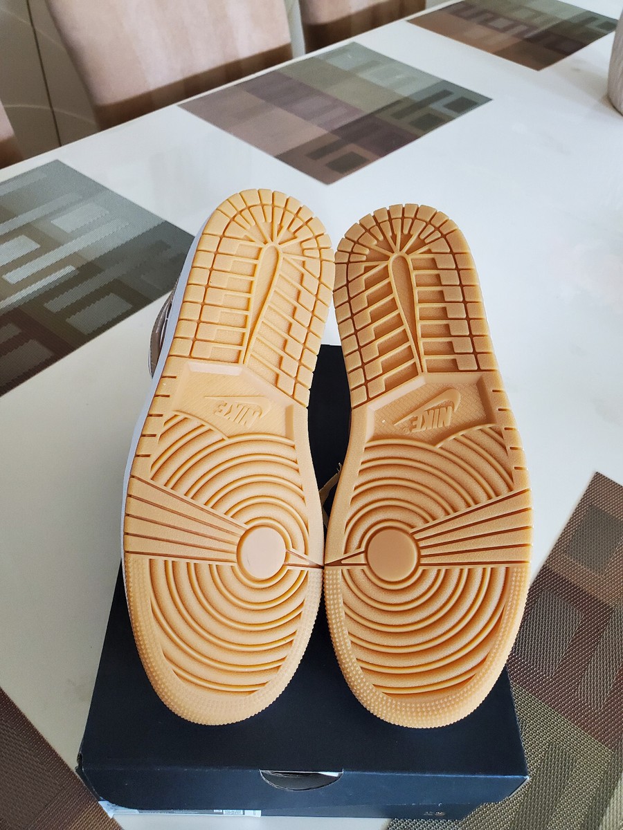 Nike Air Jordan 1 Mid Tan Gum Mocha Crem High Low 554724-271 Nike Air Jordan 1 Mid Tan Gum Mocha Crem High Low 554724-271