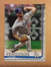 2019 Topps 582 Montgomery Los Angeles Dodgers Caleb Ferguson #452 SP