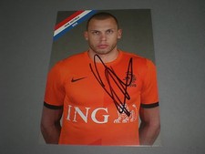 John Heitinga Niederlande Holland signiert signed Autogramm auf Autogrammkarte