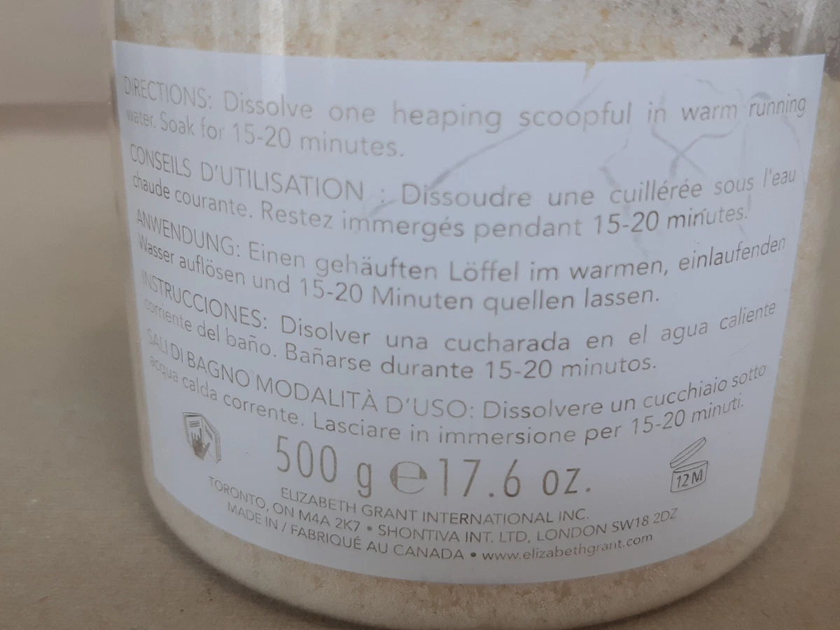 Elizabeth Grant - PRESTIGE Badesalz 500g - #108