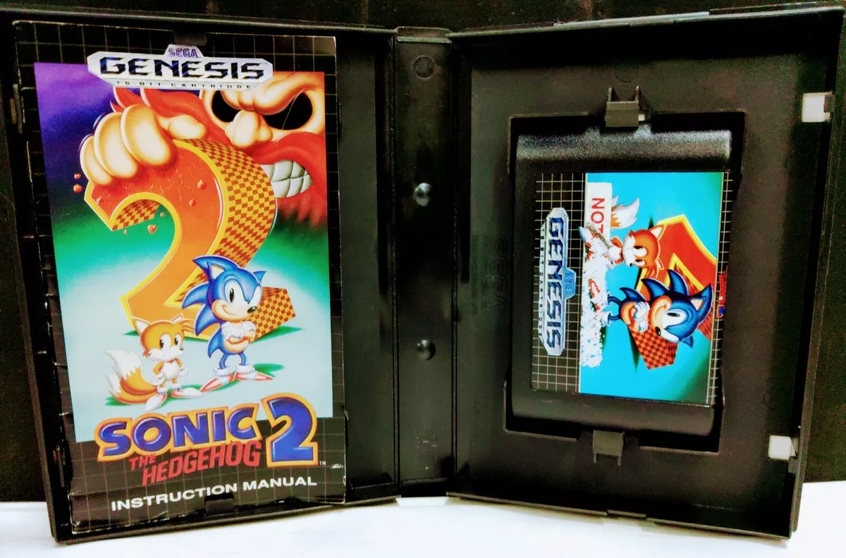 SONIC THE HEDGEHOG 2 - Sega Genesis - COMPLETE Game w/ BOX