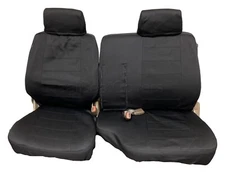 60 40 Split Waterproof Seat Cover Detachable Headrest Fit for Toyota Pickup