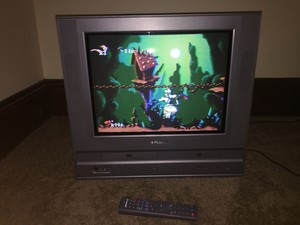 Polaroid Tbx 00af Tv Vcr Dvd Combo Crt Television Remote Included Ebay