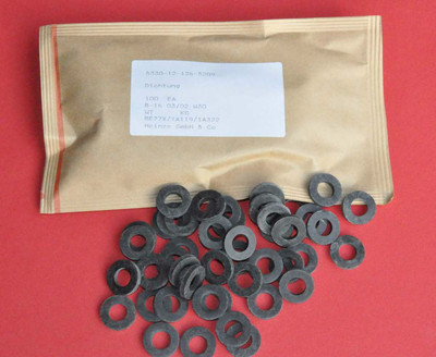 10x Manometer Dichtung f. Heinze Dieselkocher & Petromax Rapid 150HK 250HK 500HK