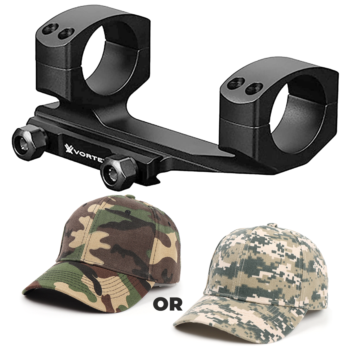 Vortex Optics Pro Extended 30mm Cantilever Mount with Free Hat