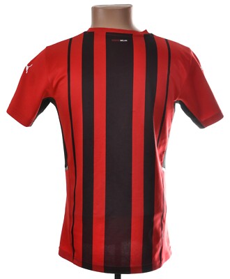 AC MILAN 2021/2022 HOME FOOTBALL SHIRT JERSEY PUMA SIZE XS ADULT