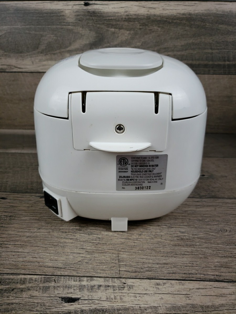 Zojirushi NS-WPC10 Rice Cooker Warmer 5.5 Cups - Tested/Works | eBay