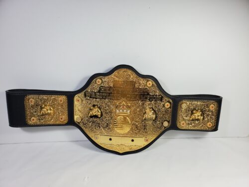 WCW World Heavyweight Wrestling Champion Belt Replica 1999 Figures Toy - Picture 1 of 11