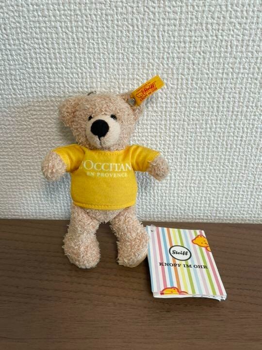 L'OCCITANE - L'OCCITANE ✖️ Steiff テディベア Novelty L'Occitane Steiff Plush Toy Key Chain Not for sale