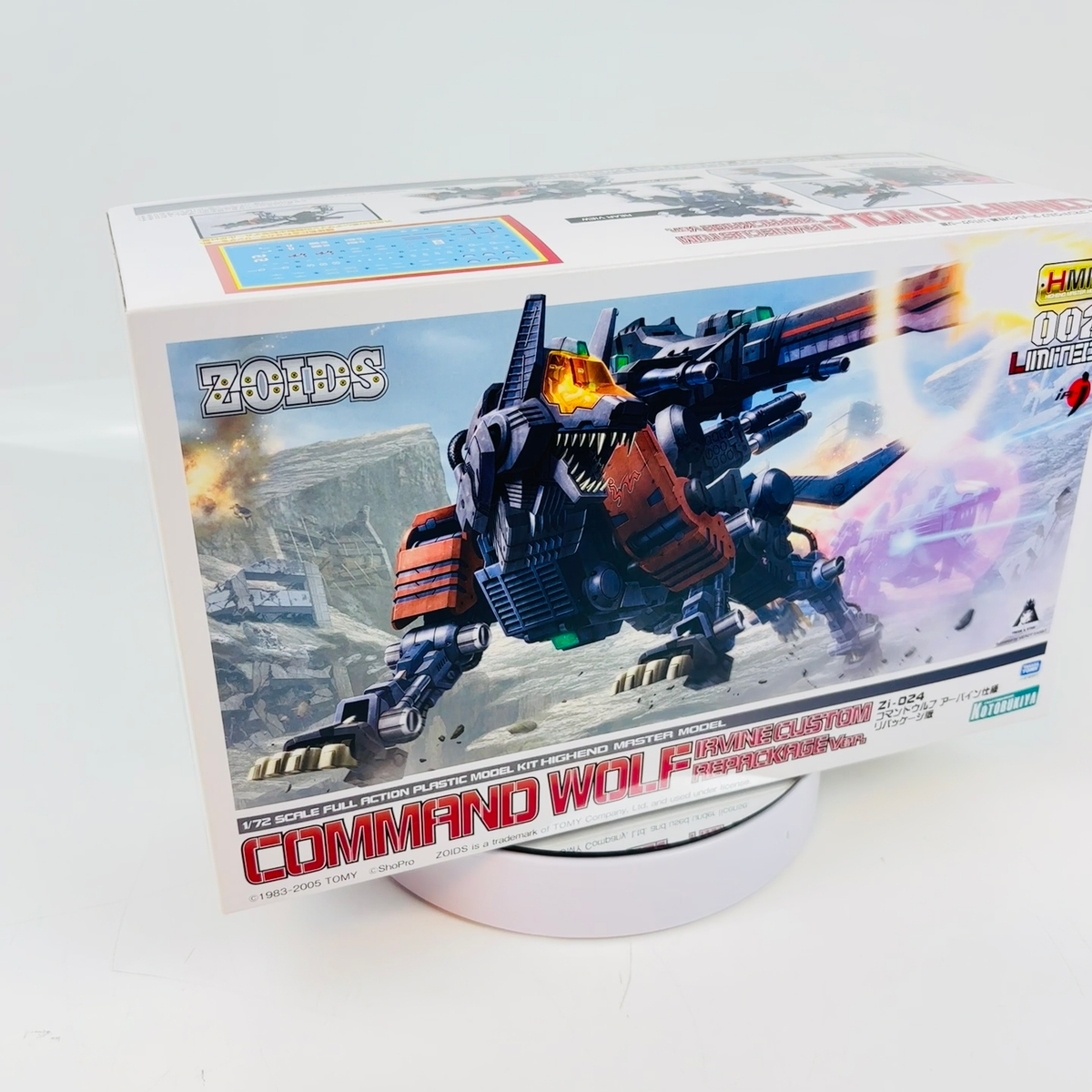 1/72 Zi-024 コマンドウルフ アーバイン仕様 HMM 002 KOTOBUKIYA ZOIDS HMM 002 Zi-024 COMMAND WOLF IRVINE CUSTOM 1/72