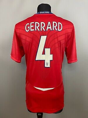 ENGLAND 2008 2010 GERRARD AWAY SHIRT FOOTBALL SOCCER JERSEY ENGLAND 2008 2010 GERRARD AWAY SHIRT FOOTBALL SOCCER JERSEY