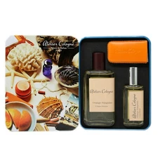 ATELIER COLOGNE ORANGE SANGUINE 3PC SET COLOGNE ABSOLUE (PURE PERFUME) SPR 100ML