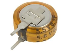 SC5V5V104Z Super Capacitor THT 100mF 5.5VDC �12x4.8mm Viking