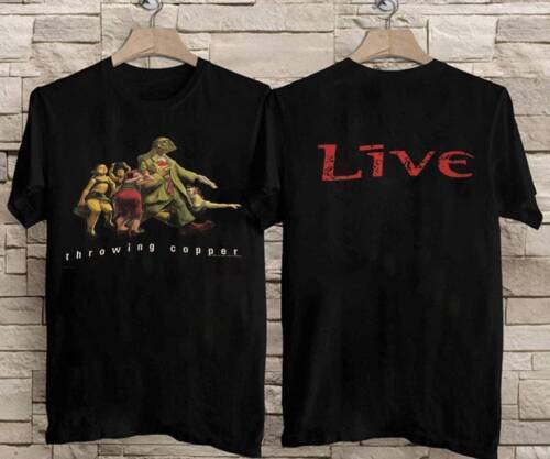 Vintage Live 1994 Throwing Copper Black Concert T-Shirt, Throwing Copper Shirt, - Photo 1 sur 1
