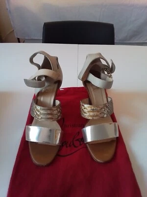 Escarpins Chaussures CHRISTIAN LOUBOUTIN cuir Python  - Photo 1/4