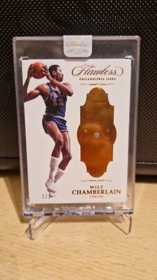 Wilt CHAMBERLAIN 2016-17 Panini Flawless Bronze Diamond /2 76ers