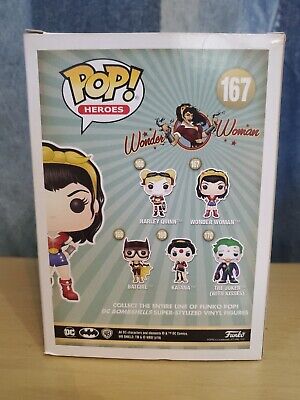 Funko Pop! Heroes DC Bombshells Wonder Woman Chase Version #167 – Sun City  Collectibles