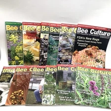 12 Bee Culture Magazines 2016 to 2019 Bees Cannabis Propolis Pollinator Milkweed