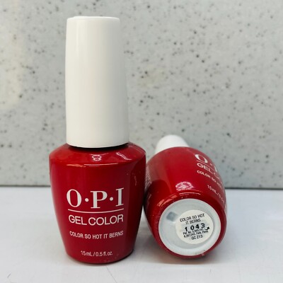 OPI GelColor Reds Collection GC Z13 COLOR SO HOT IT BERNS 15 mL