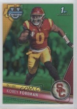 2023 Bowman U Chrome Green Refractor 62/99 Korey Foreman #190 14jr