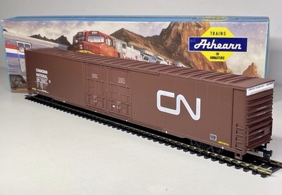Athearn 2941 86ft Extra Long Hi-Cube Box Car Wagon Canadian National CN HO Scale