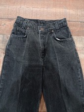 Vintage Kids Levi's Jeans Black Orange Tab Size 12 Reg Youth Denim 2631