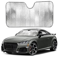 Accordion Car Windshield Sun Shade UV Protection Foldable Sun Visor 58x28 Univer