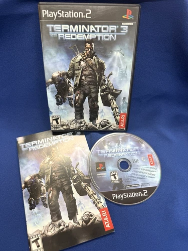 Terminator 3 - The Redemption (PS2, PlayStation 2) Complete W/Manual ~FREE S/H!