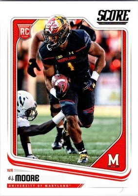 2018 Score - Rookies D.J. Moore #384 (RC)