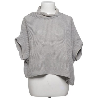 Brunello Cucinelli, Strickpullover, Größe: L, Grau, Baumwolle, Einfarbig #n2S