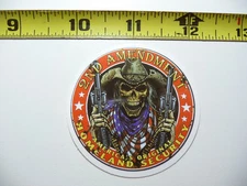 HOTROD GARAGE SMALL STICKER DECAL 2ND AMENDMENT JDM RACING FUNNY