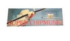 Vintage Carl Goldberg Super Chipmunk K-52 NOS RC Model Airplane Kit