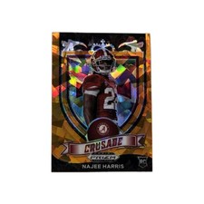 2021 Panini Prizm Draft Picks - Crusade Najee Harris #172 Orange Ice Prizm (RC)