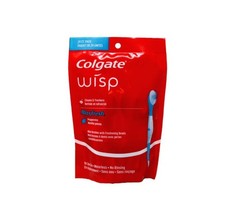 Colgate Max Fresh Wisp Disposable Mini Travel Toothbrushes, Peppermint 24 C...