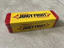 Wrigley's Juicy Fruit Chewing Gum Collectors Tin EMPTY